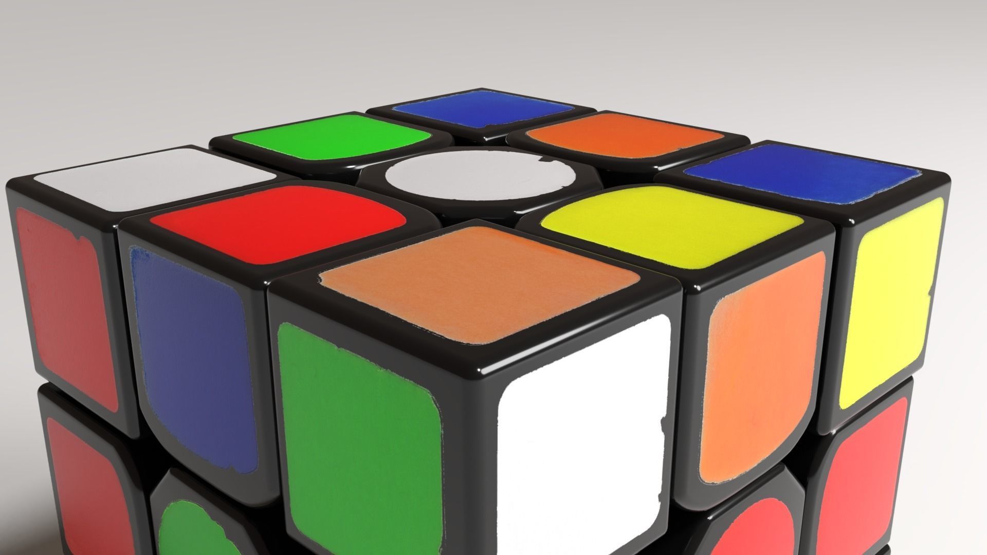 Magic Cube Puzzle 3D model CGTrader
