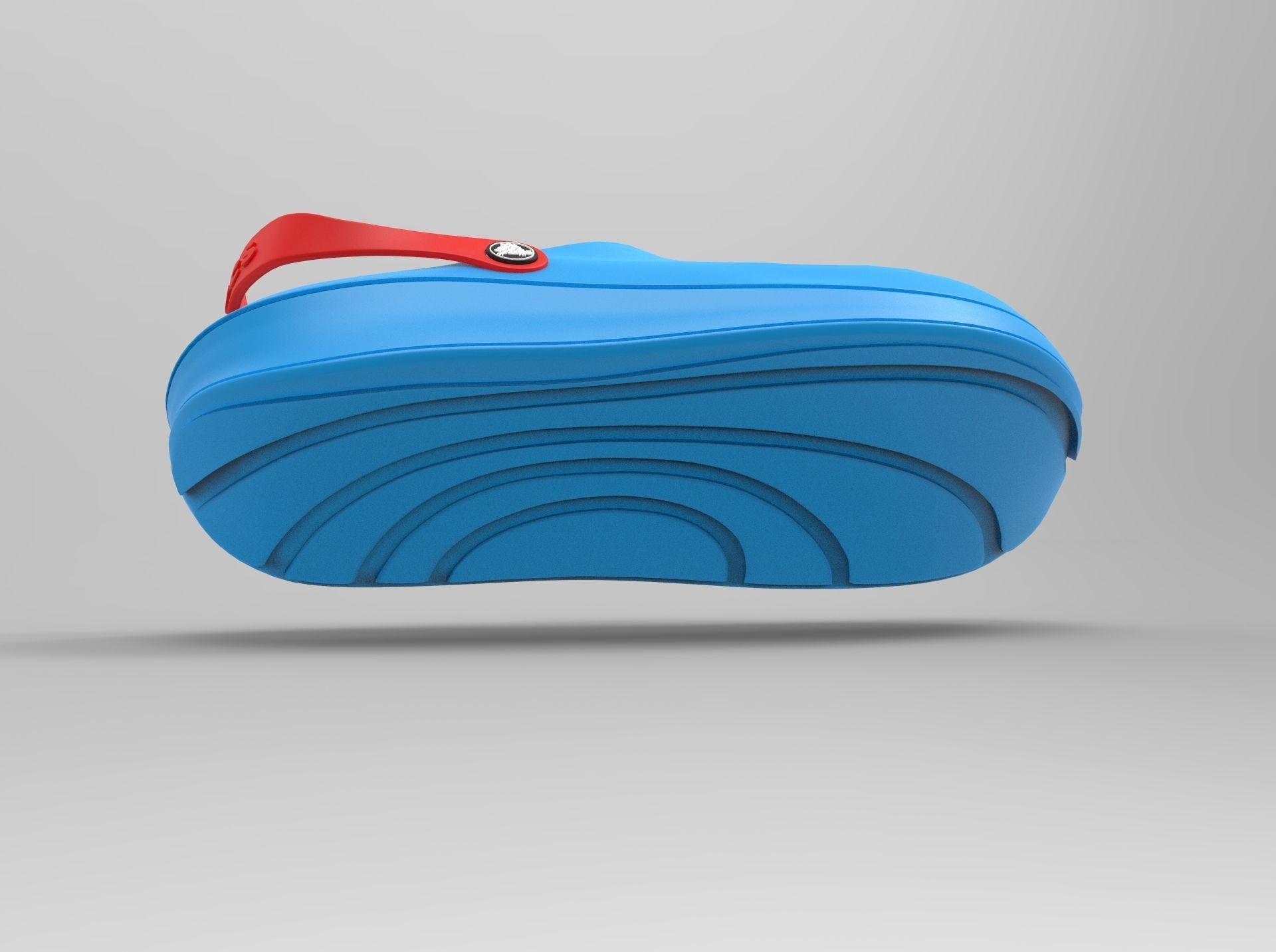 Crocs Shoes 3D model_5