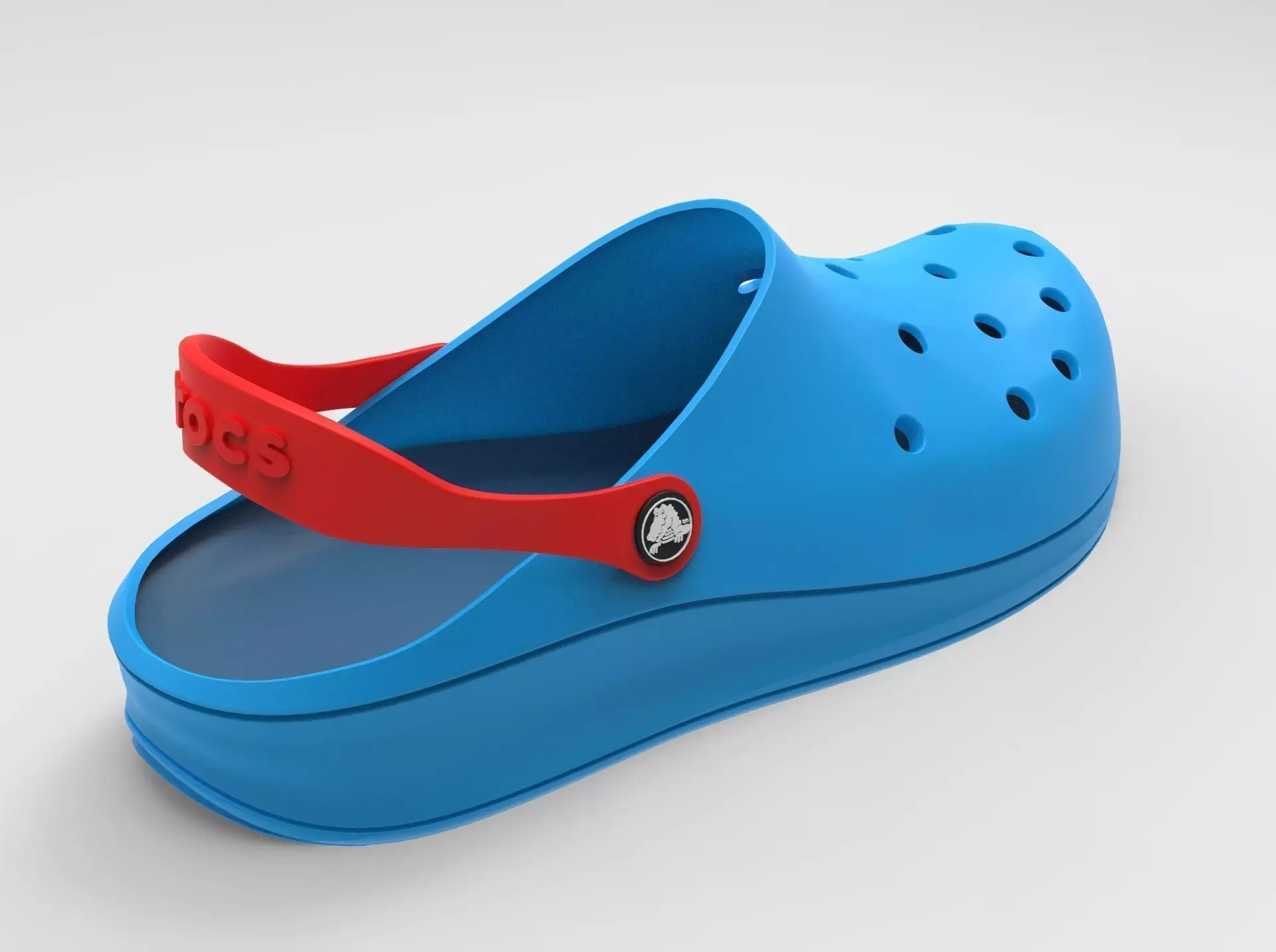 Crocs Shoes 3D model_0