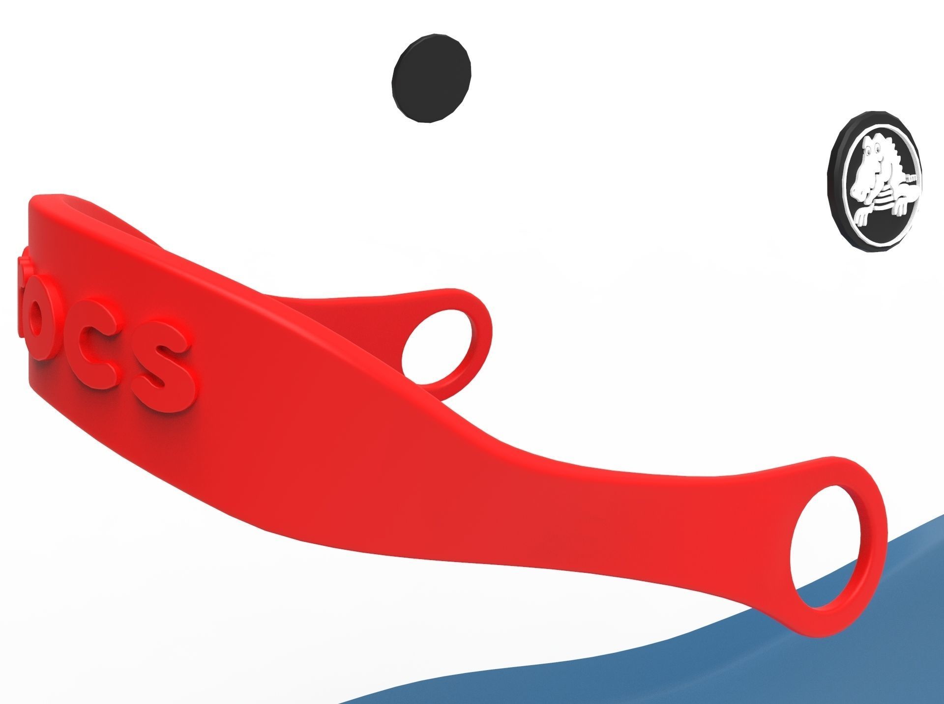 Crocs Shoes 3D model_12