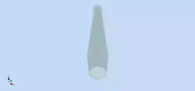 76 Cl BOTTLE 3D model