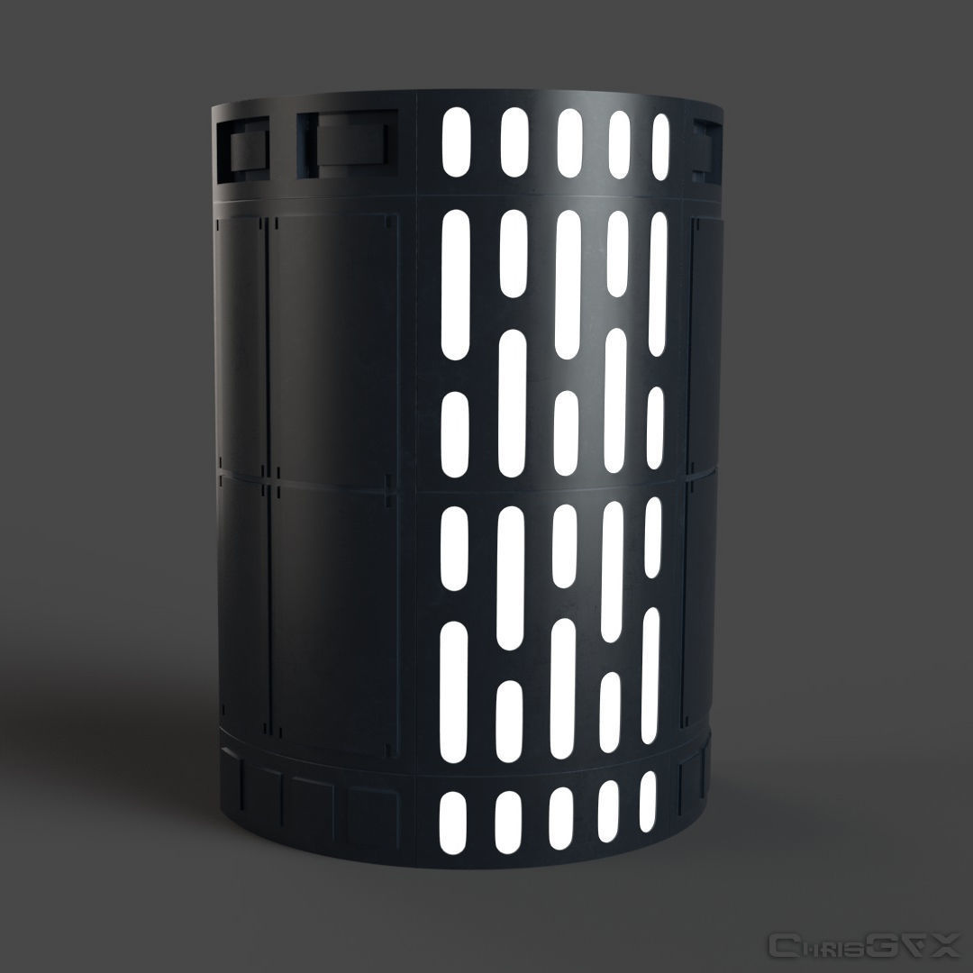 SciFi Wall Panels - 19 Parts - Walls and Details 3D model_15