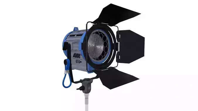 ARRI 650 Low-poly 3D model
