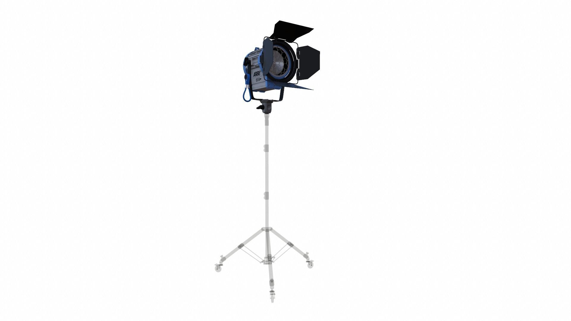 ARRI 650 Low-poly 3D model_6