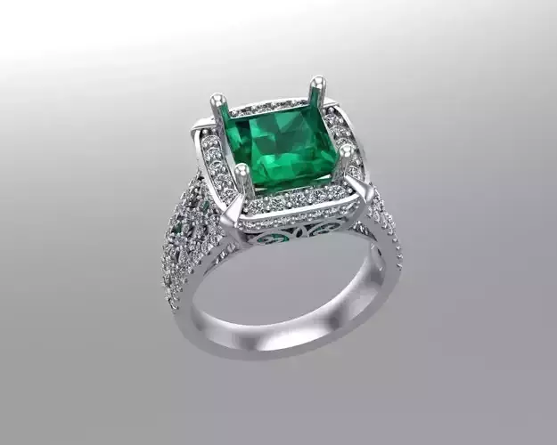 Diamond Princess Gold Rings 