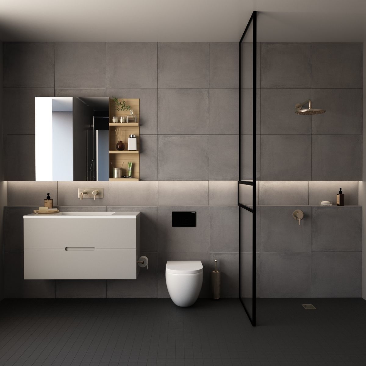 Bathroom 09 3D model_1