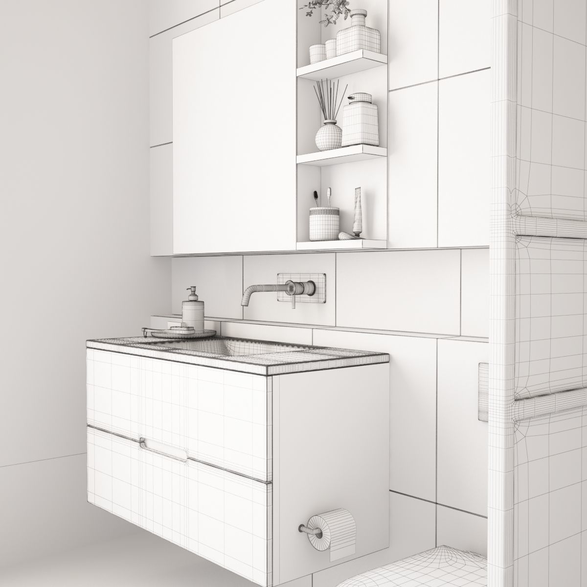 Bathroom 09 3D model_9