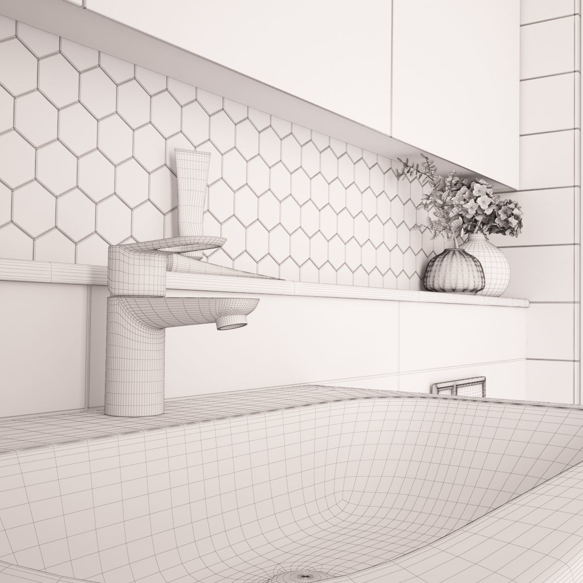 Bathroom 12 3D model_8