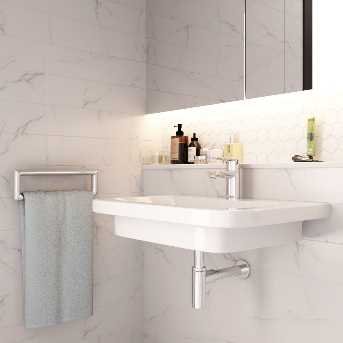 Bathroom 12 3D model_1