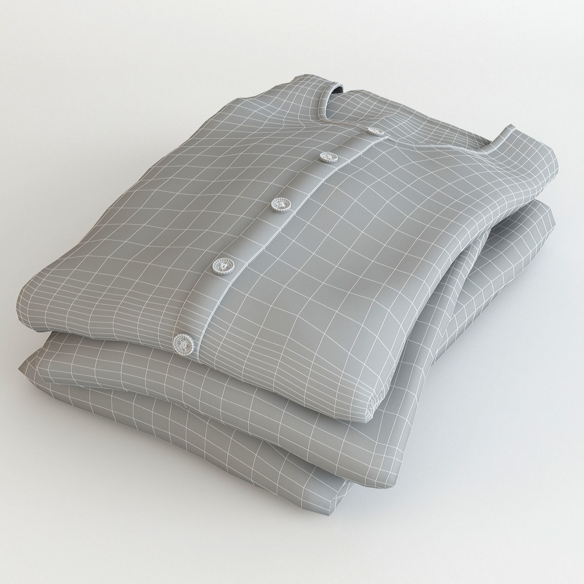 Collection of Clothes V 3D model_52