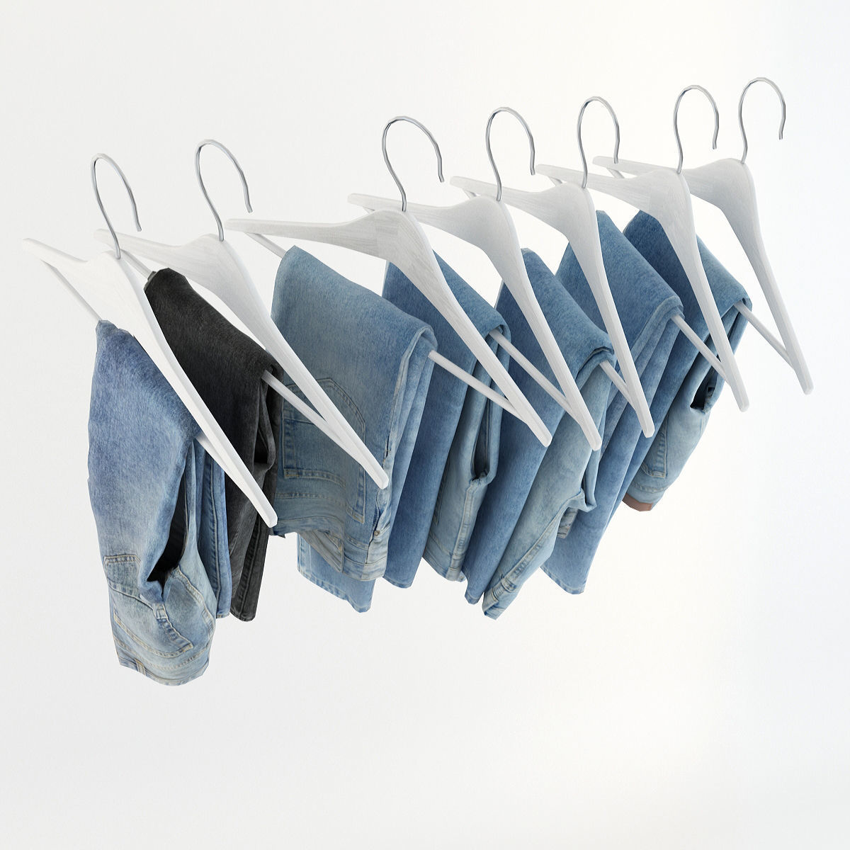 Collection of Clothes V 3D model_61