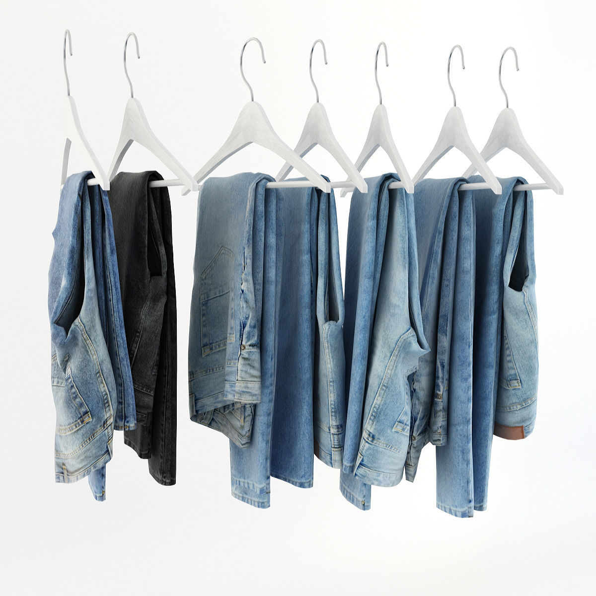 Collection of Clothes V 3D model_64