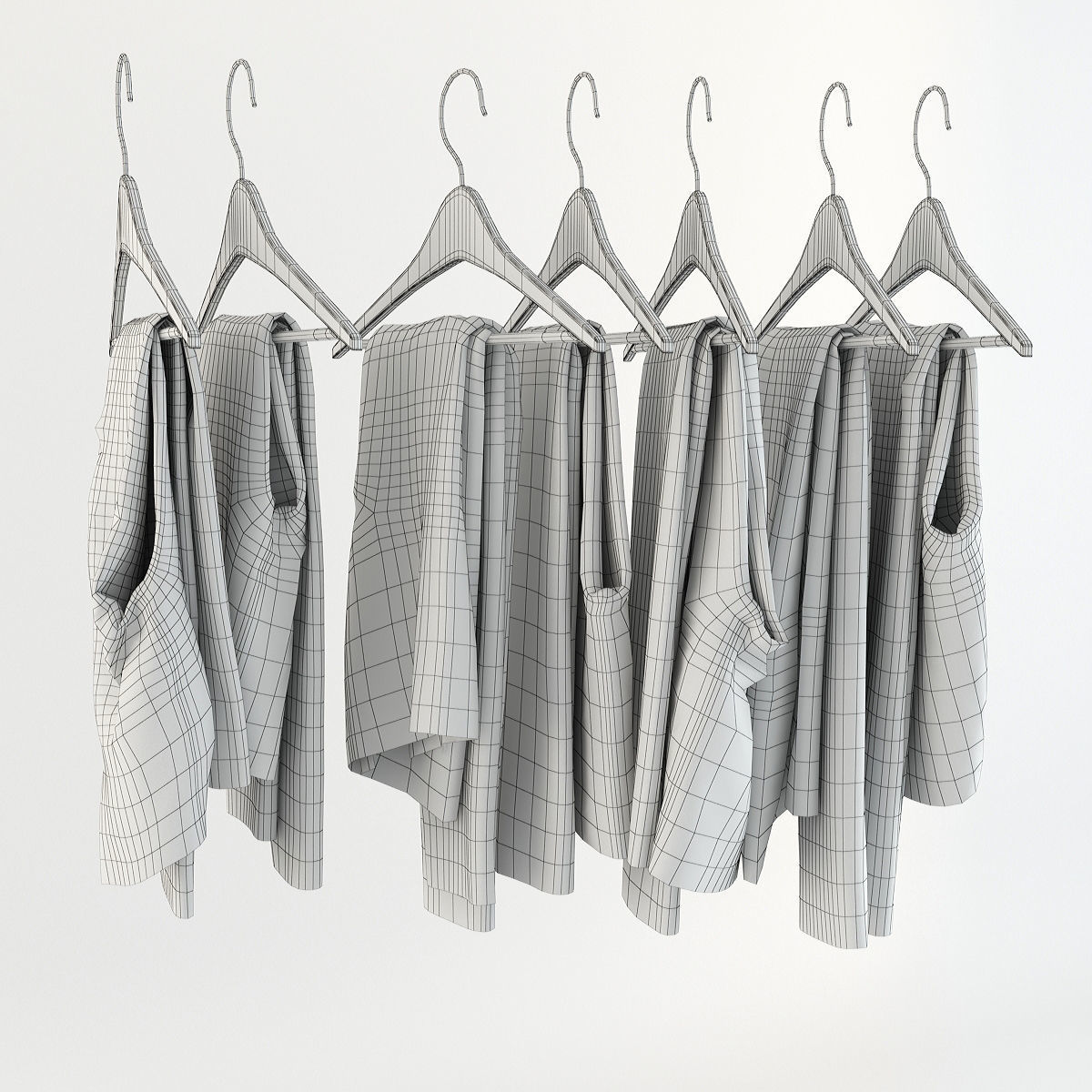 Collection of Clothes V 3D model_65