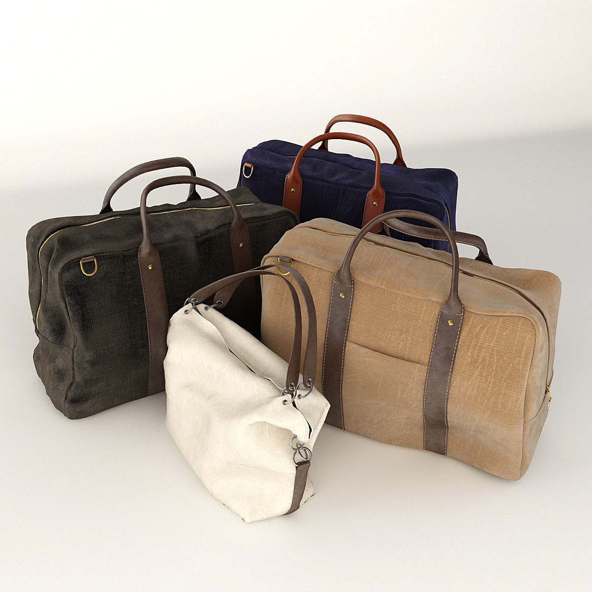 Collection of Clothes V 3D model_9