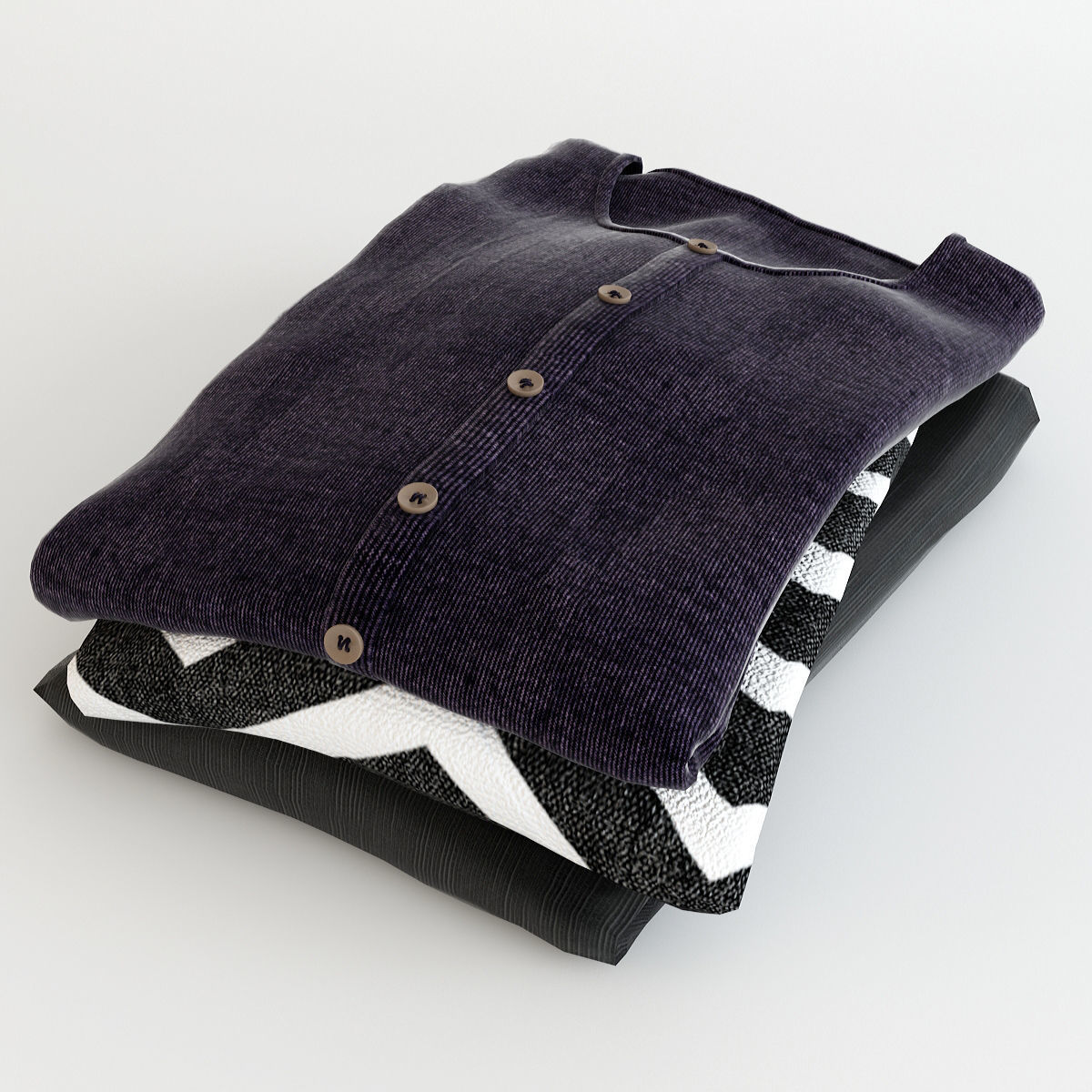 Collection of Clothes V 3D model_48