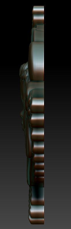 Cherub 3d model statue of angel with wings 3D print model_4