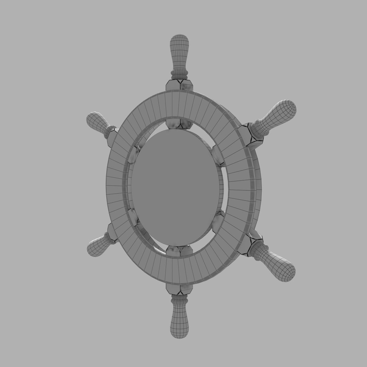 Wall Clock 3D model_5