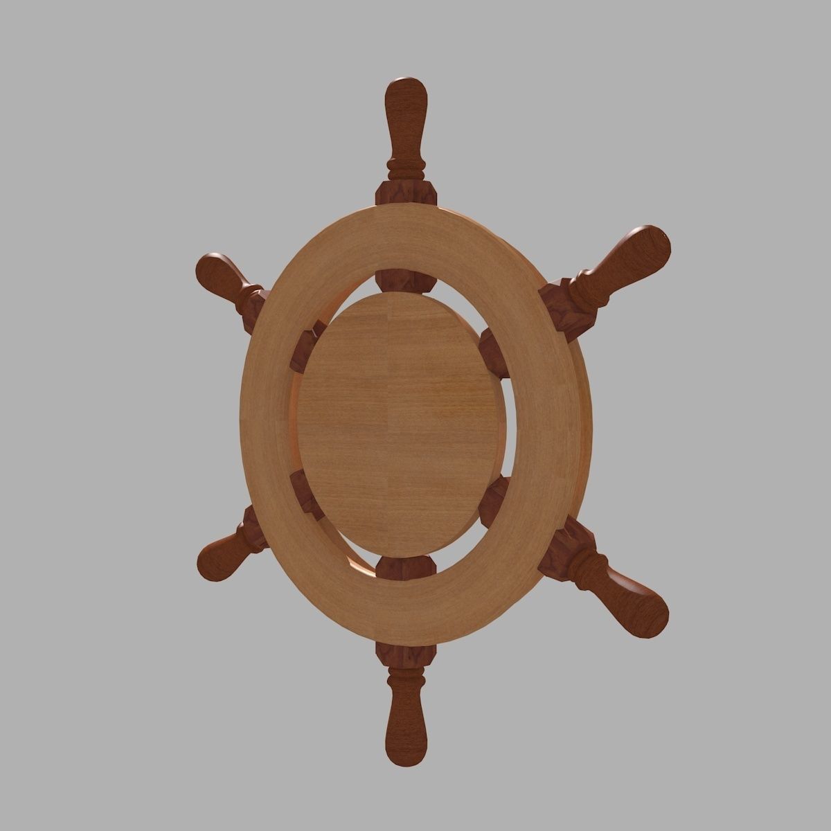 Wall Clock 3D model_4