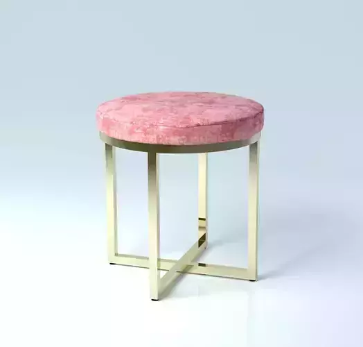 modern round ottoman