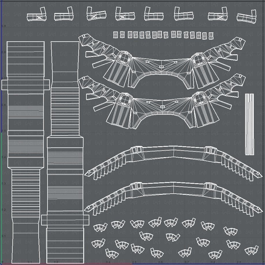 Bridge V01 Low-poly 3D model_41