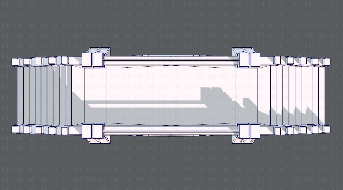 Bridge V01 Low-poly 3D model_38