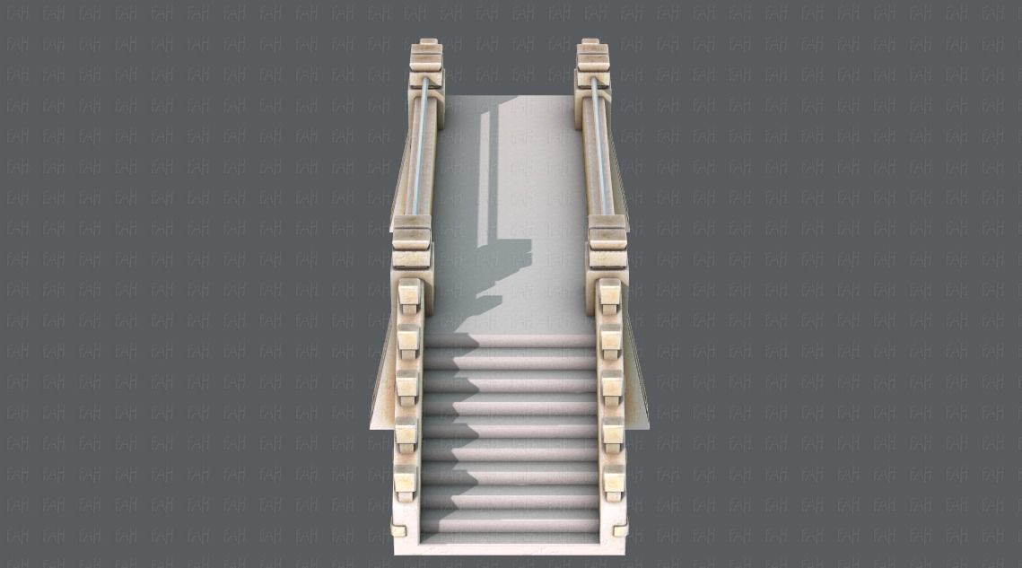 Bridge V01 Low-poly 3D model_17