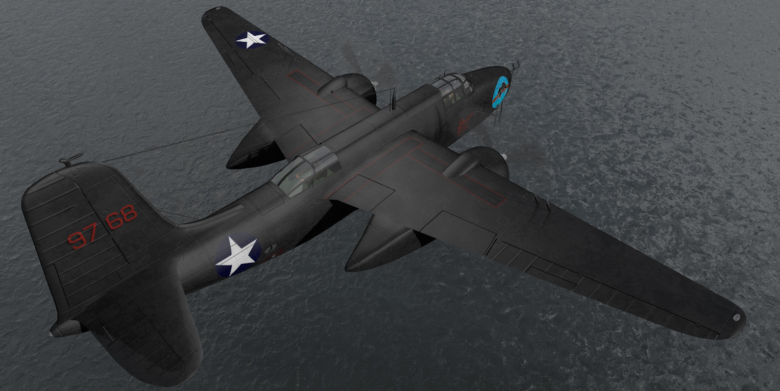 Douglas P-70 Nighthawk 3D model_8
