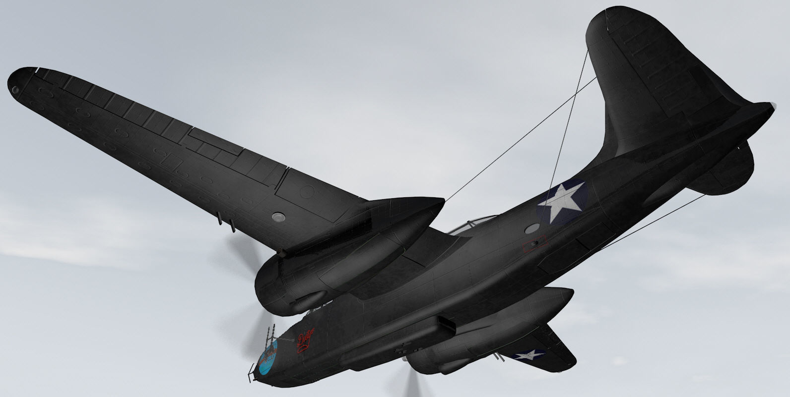 Douglas P-70 Nighthawk 3D model_10