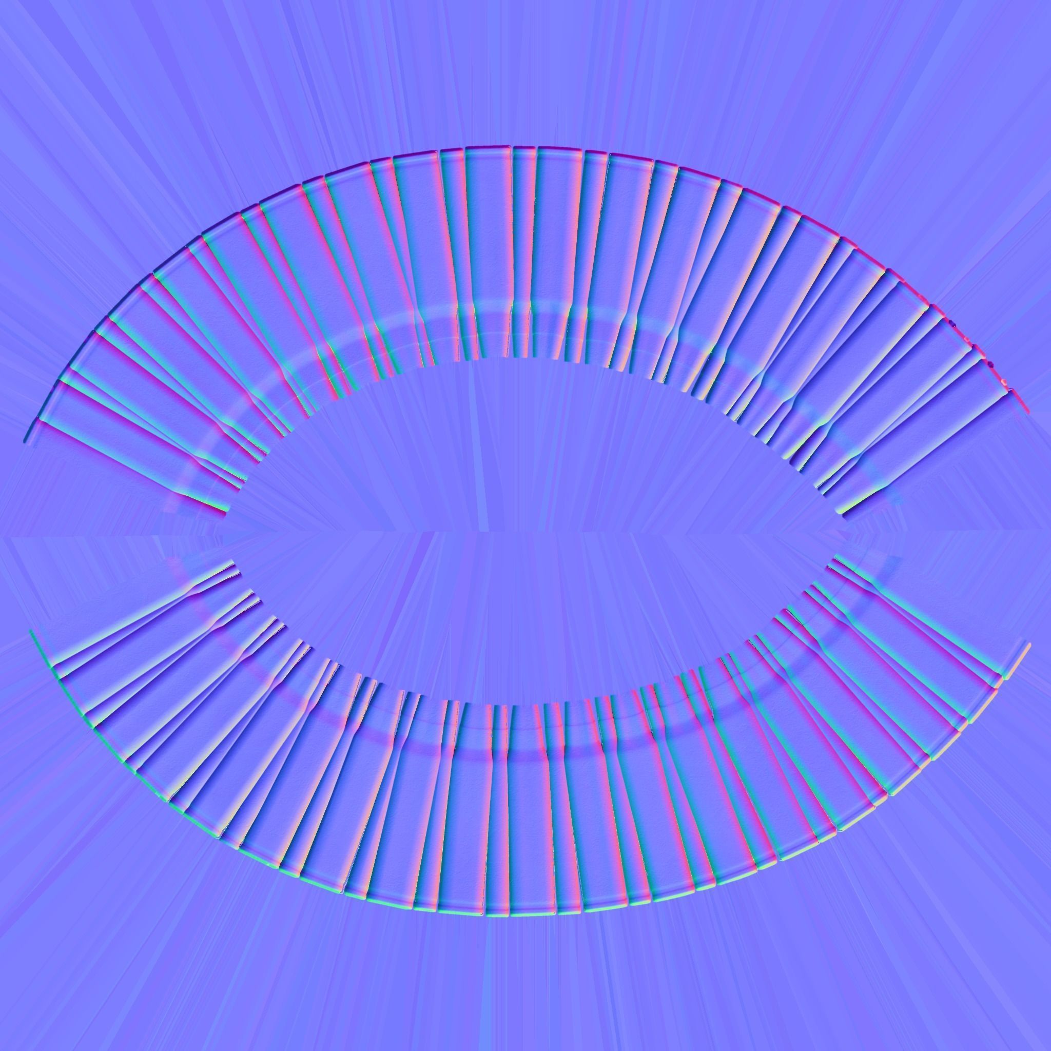 Automatic Rifle Low-poly 3D model_13