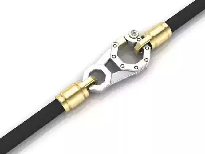 Leather Lock 3dmodel printable