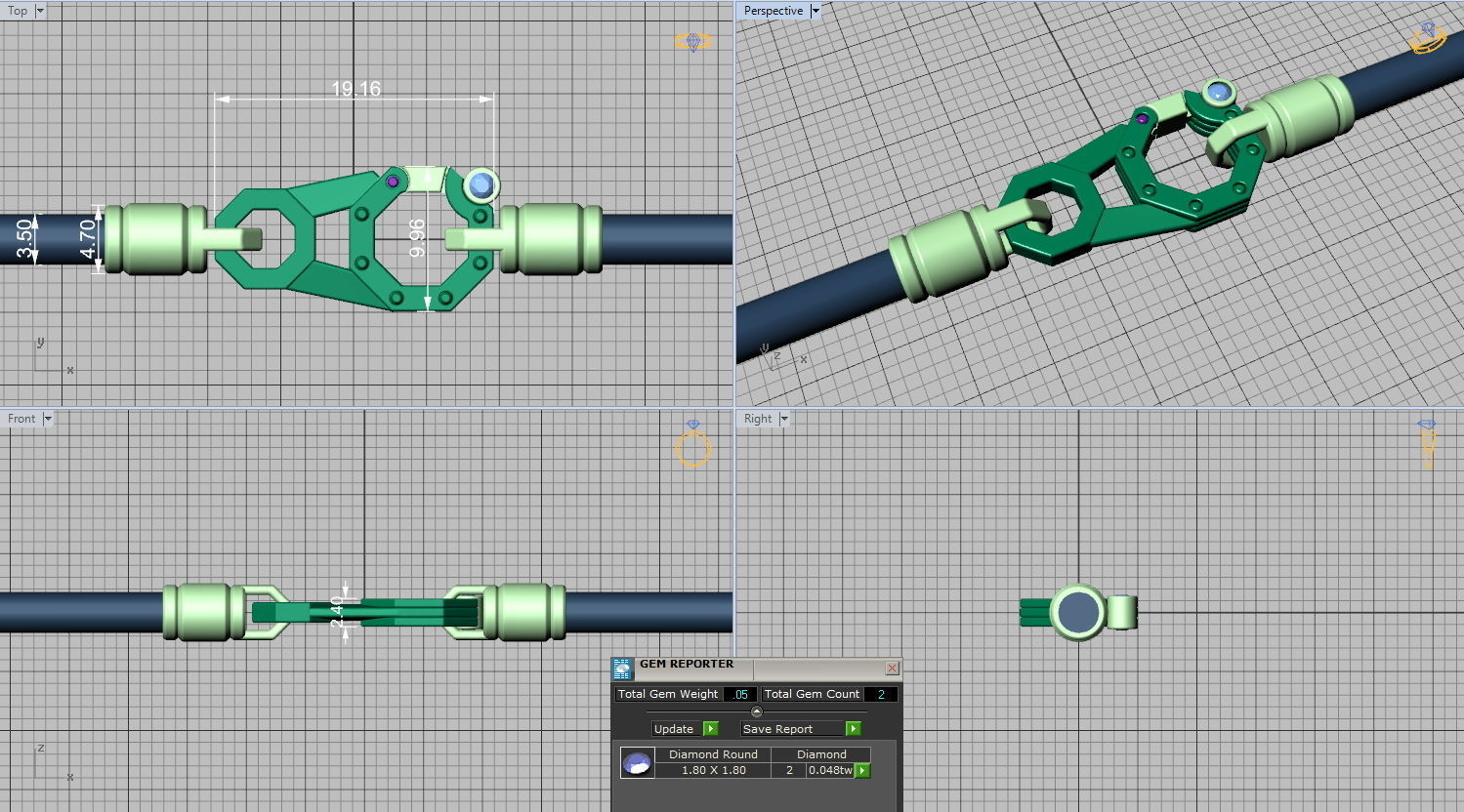 Leather Lock 3dmodel printable 3D print model_3