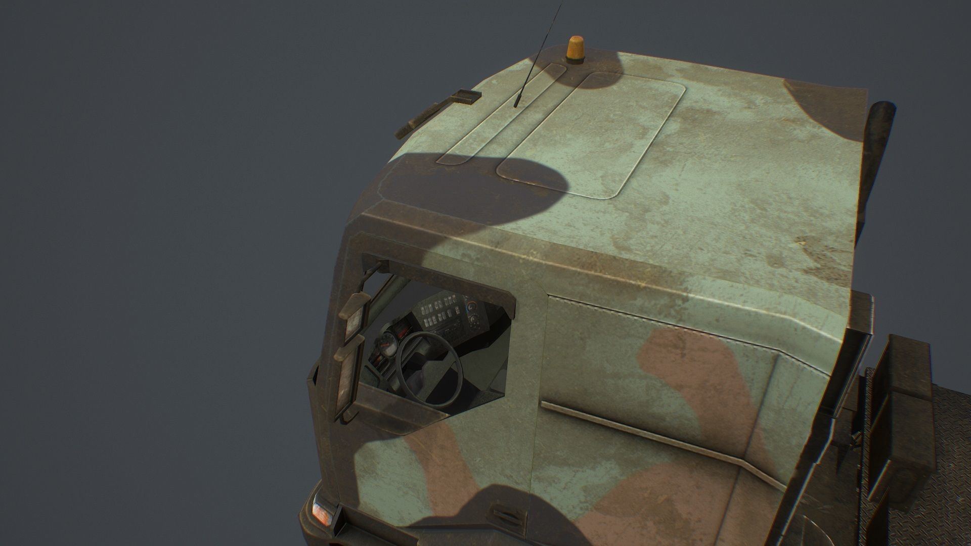 SAMP-T and Radar Arabel  and Missile ASTER-30  PACK Low-poly 3D model_10