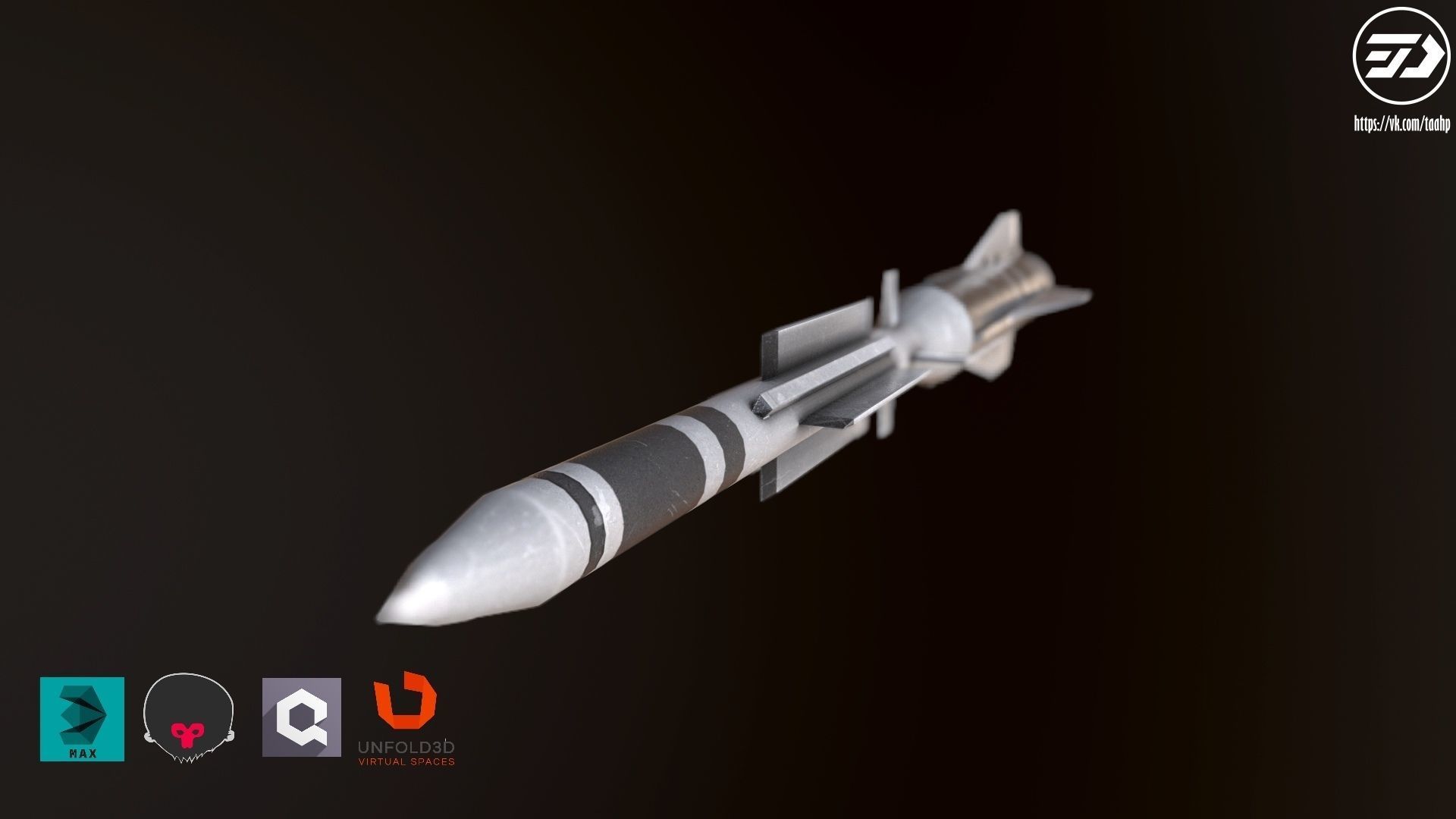 SAMP-T and Radar Arabel  and Missile ASTER-30  PACK Low-poly 3D model_21