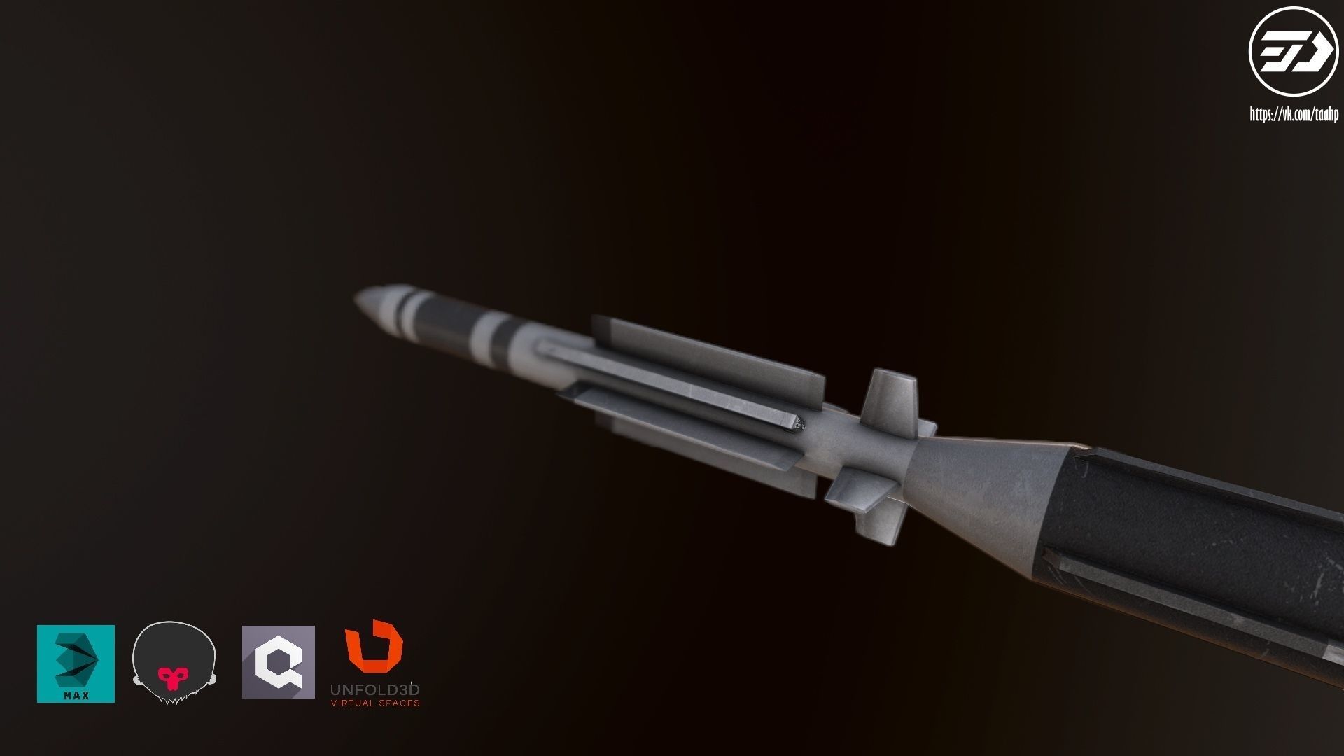 SAMP-T and Radar Arabel  and Missile ASTER-30  PACK Low-poly 3D model_20