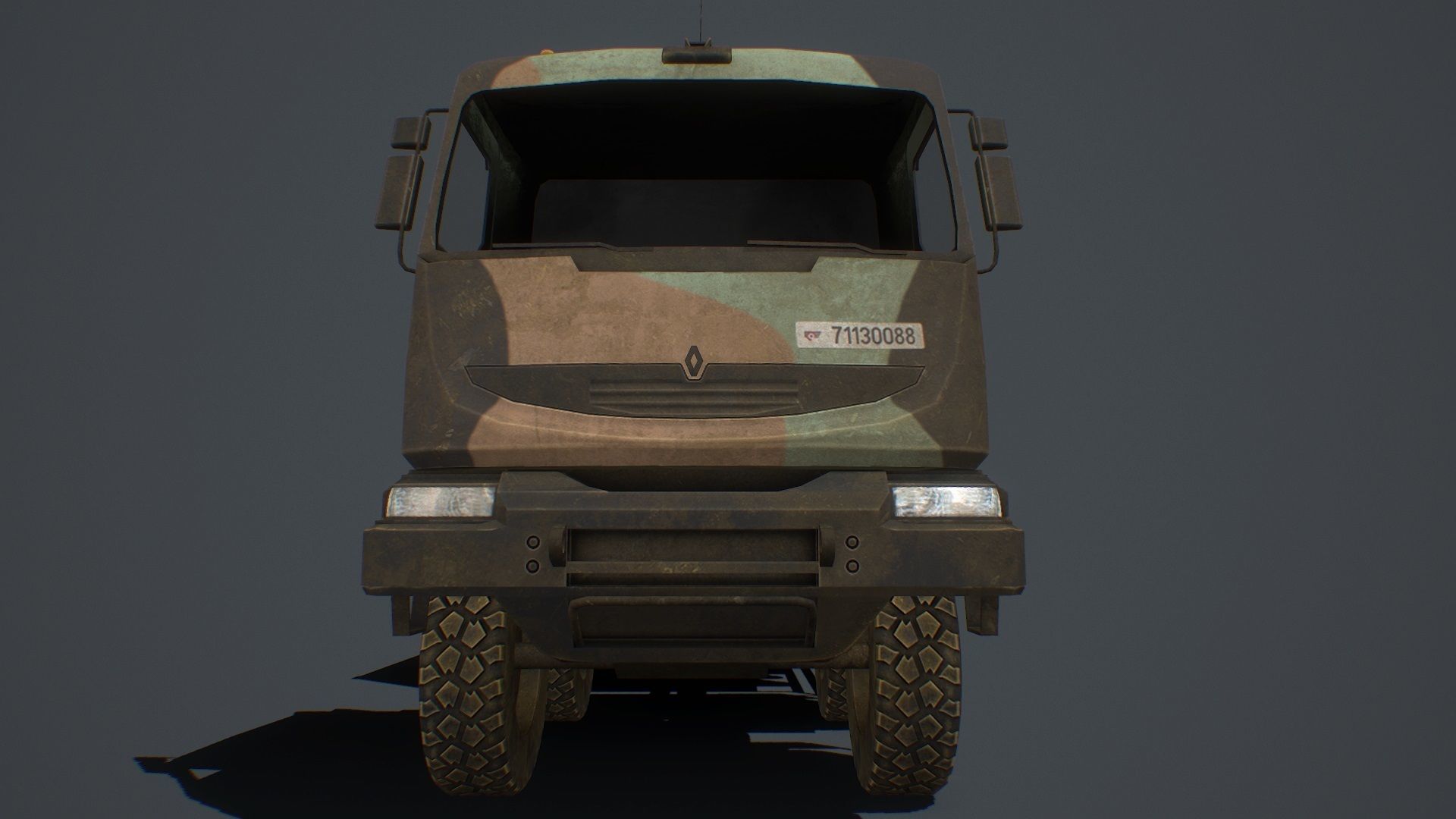 SAMP-T and Radar Arabel  and Missile ASTER-30  PACK Low-poly 3D model_19