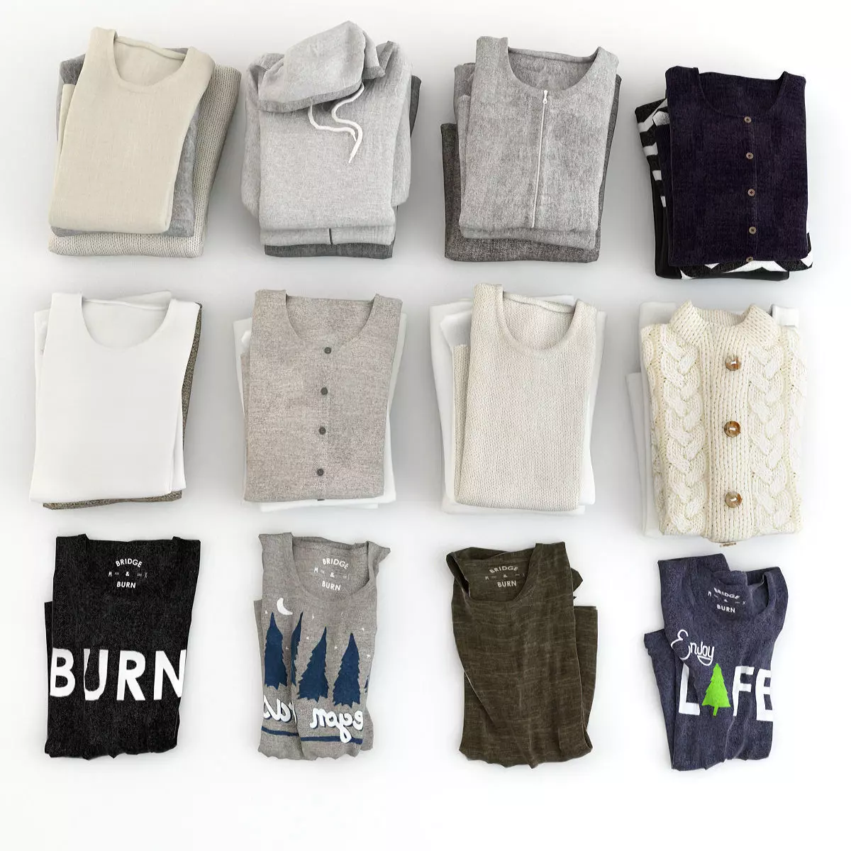 Stacked Things 3D model