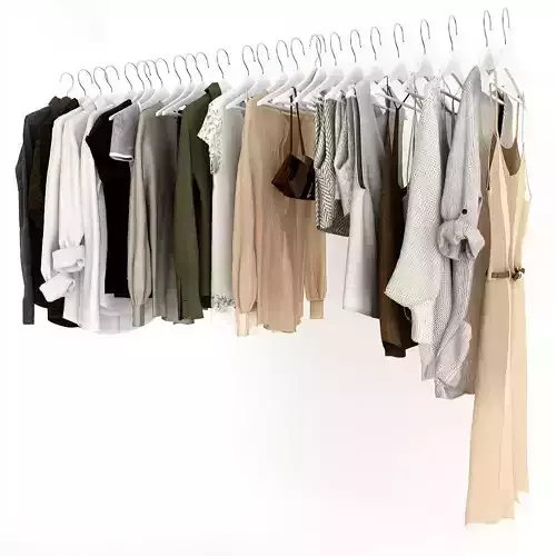 Set of lothes 06 3D model