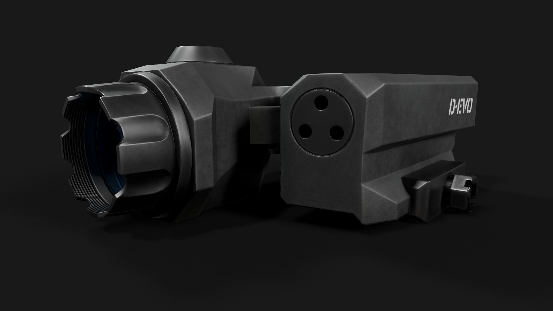 Leupold D-EVO Dual Enhanced View Optic 6x Scope Low-poly 3D model_5