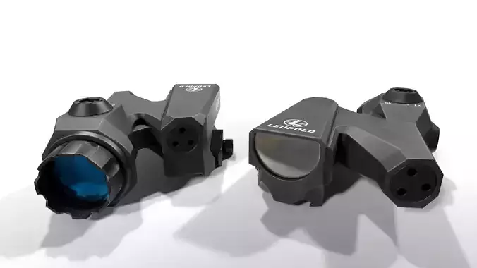 Leupold D-EVO Dual Enhanced View Optic 6x Scope Low-poly 3D model