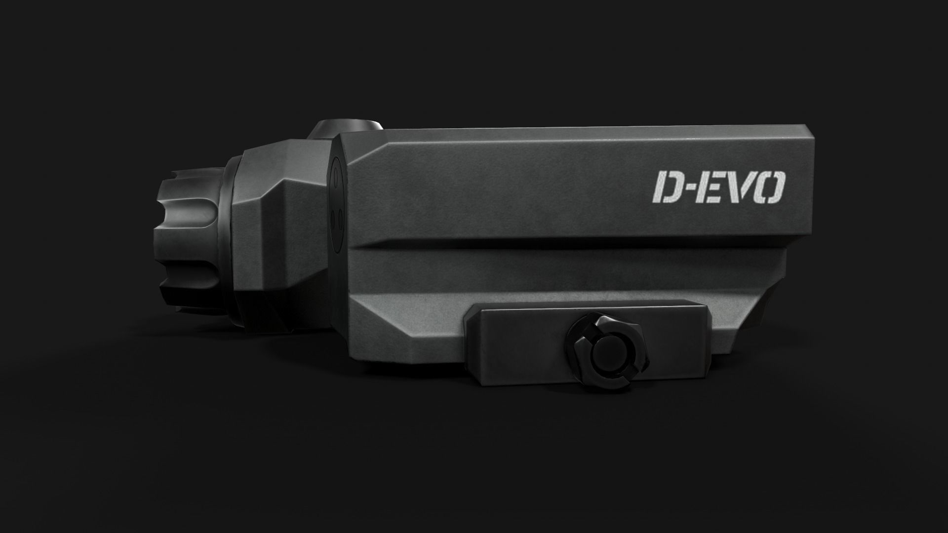 Leupold D-EVO Dual Enhanced View Optic 6x Scope Low-poly 3D model_6