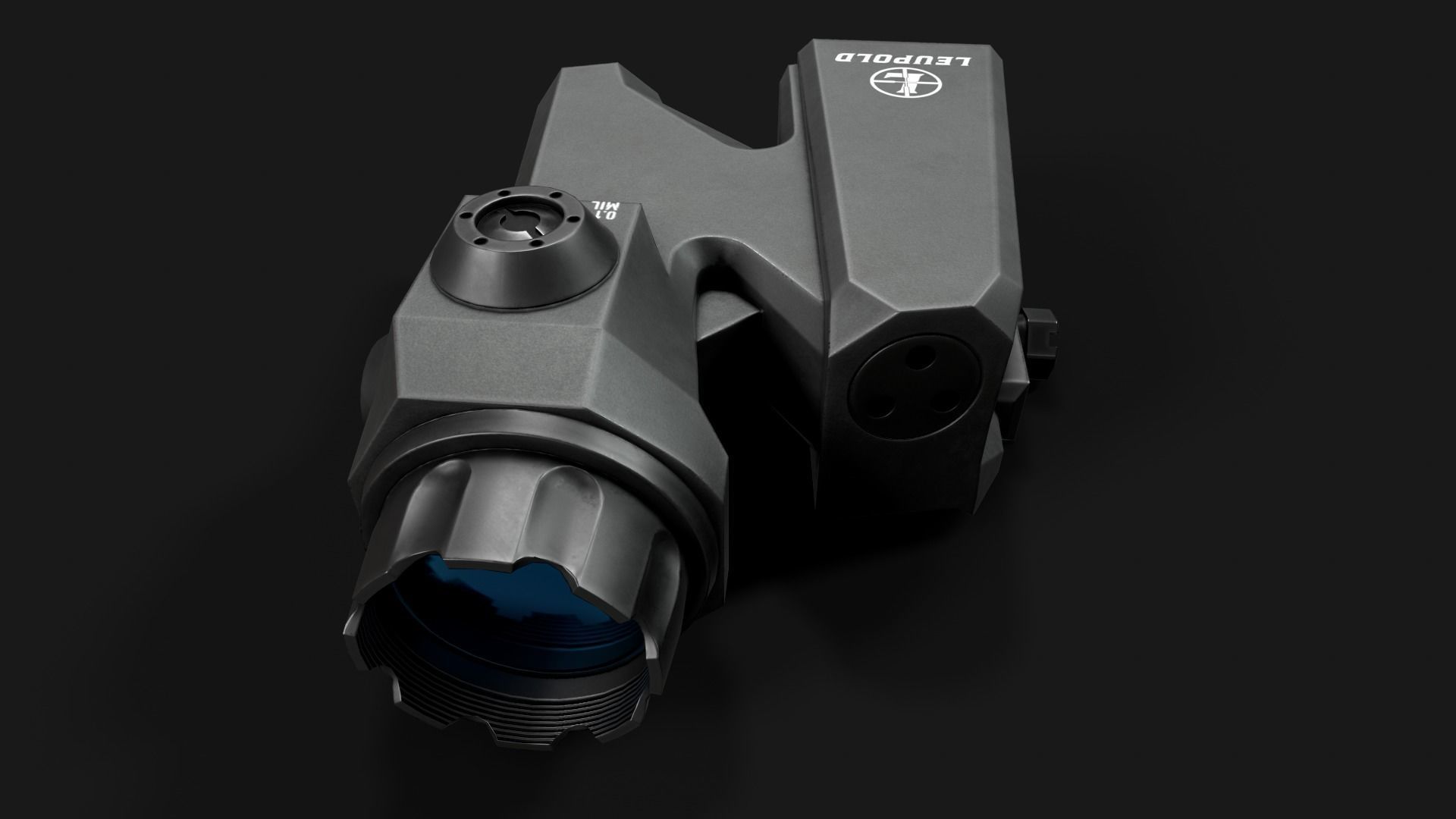 Leupold D-EVO Dual Enhanced View Optic 6x Scope Low-poly 3D model_13