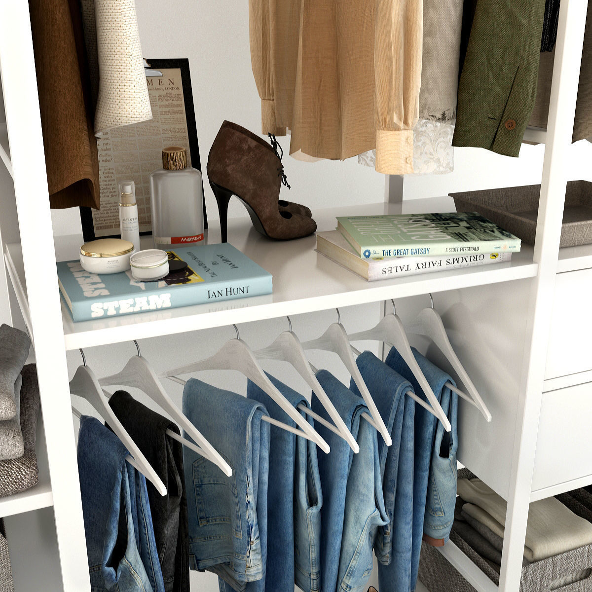 Wardrobe 05 3D model_6