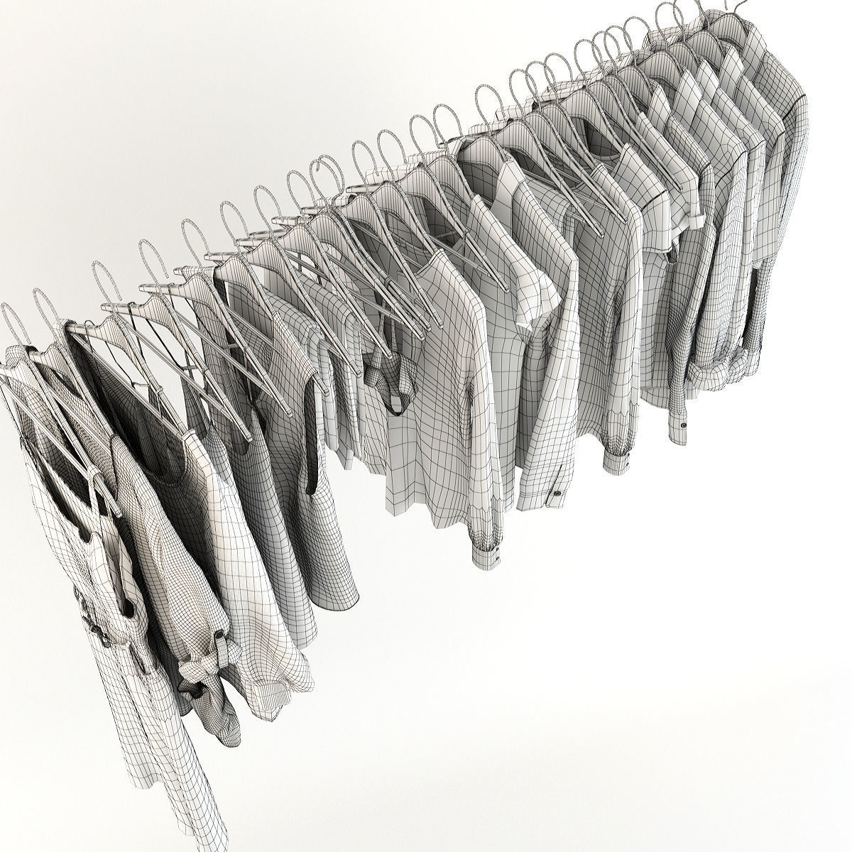 Wardrobe 05 3D model_25