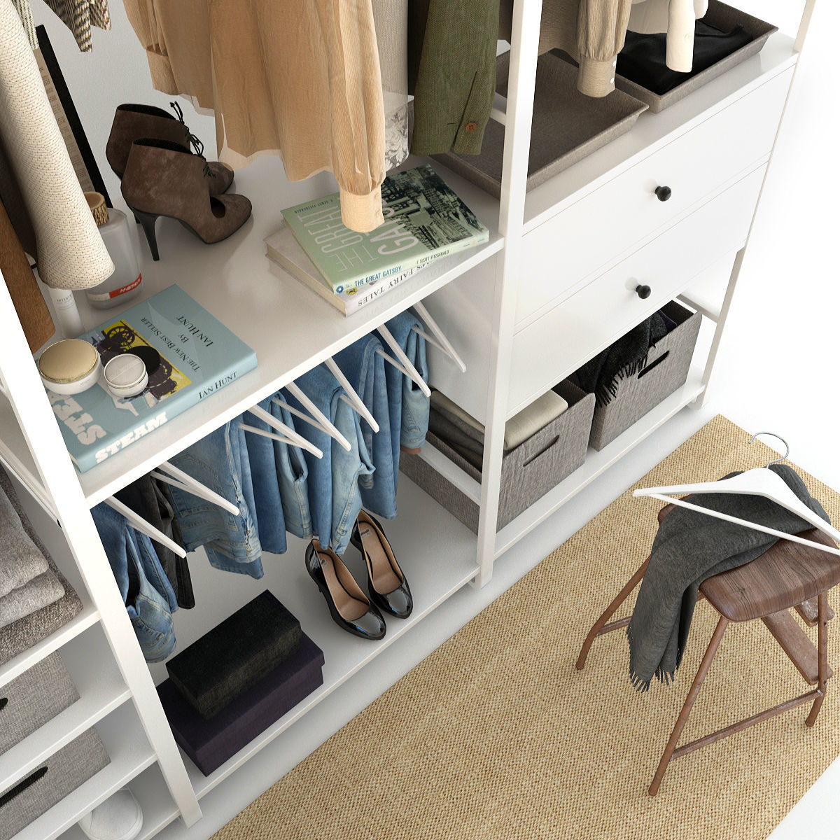 Wardrobe 05 3D model_7