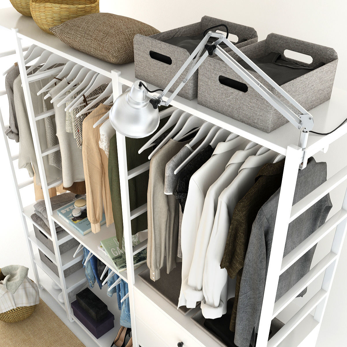 Wardrobe 05 3D model_2