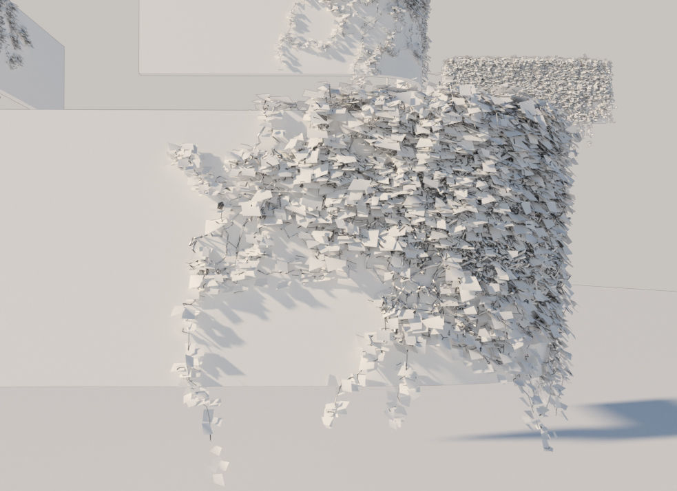 Ivy Collection three trees 3D model_9