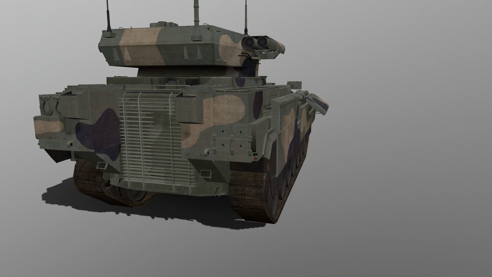 T-15 Barbaris Low-poly 3D model_20