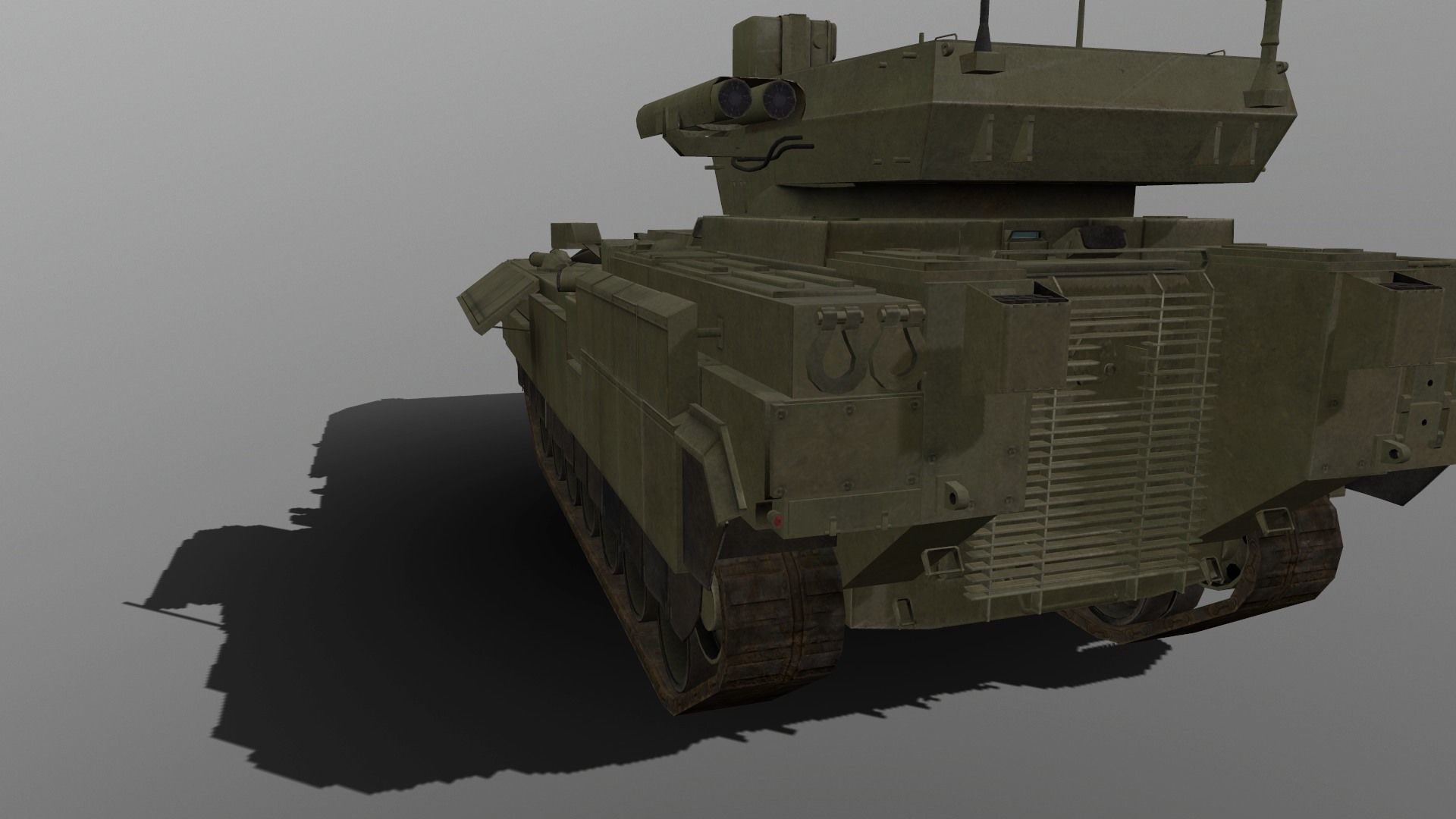 T-15 Barbaris Low-poly 3D model_17