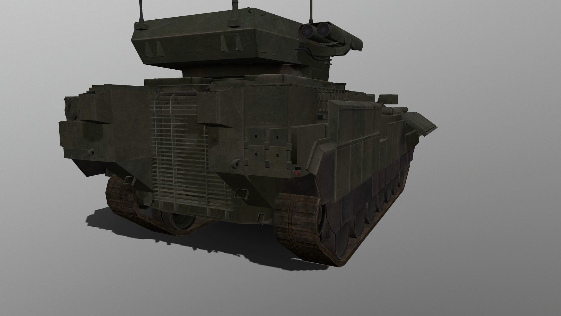 T-15 Barbaris Low-poly 3D model_16