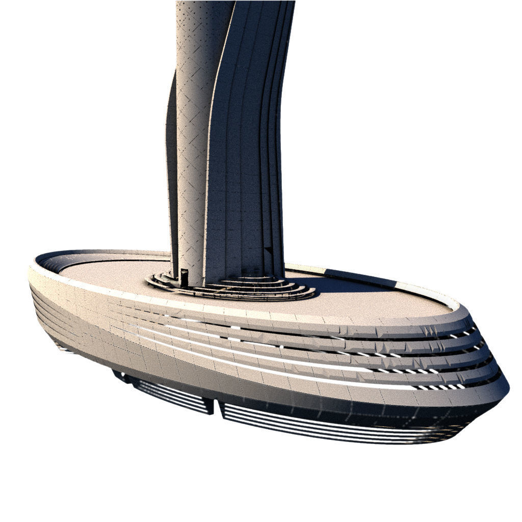 Istanbul 3rd Airport Tower - Istanbul Yeni Havalimani Kulesi 3D model_6